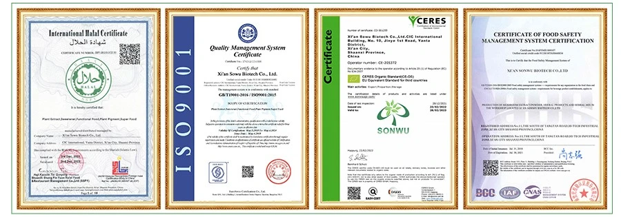 CBD Isolate Powder certificates CBD Isolate Powder certificates